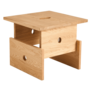 HAY Living Hay Wood Box Coffee Table Eiche geölt