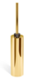 Decor Walther WC Bürstengarnitur Century SBG - Gold + Dekorring dunkelbronze