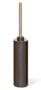 Decor Walther WC Bürstengarnitur Century SBG - Dunkelbronze / Gold Matt