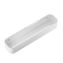 Decor Walther STONE Duschcontainer STONE DCT45 - weiß matt / edelstahl matt