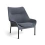 HAY Living Hay O2 Lounge Chair Filzgleiter, Stahl pulverbeschichtet schwarz, Lift - Soft Grey