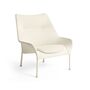 HAY Living Hay O2 Lounge Chair Filzgleiter, Eggshell, Lift - Soft Cream