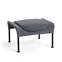 HAY Living Hay O2 Ottoman Filzgleiter, Stahl pulverbeschichtet schwarz, Lift - Soft Grey