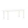 HAY Living Länglicher Esstisch Annex von Hay L: 240 cm, Laminate White, Cream white