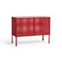 HAY Living Hay Perforated Cabinet Floor Wine Red, Klein