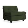 HAY Living Hay Amanta 1 Seater Bottle green, Turf - Dark Green