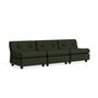 HAY Living Hay Amanta 3 Seater Bottle green, Maglia - Dark Green