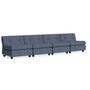 HAY Living Hay Amanta 4 Seater Frost blue, Turf - Blue Grey
