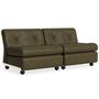 HAY Living HAY Amanta 2 Seater Cream, Sense Forest