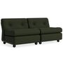 HAY Living HAY Amanta 2 Seater Bottle green, Maglia - Dark Green