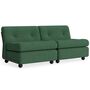 HAY Living HAY Amanta 2 Seater Bottle green, Mode 040