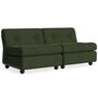 HAY Living HAY Amanta 2 Seater Bottle green, Turf - Dark Green