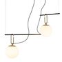 Artemide Artemide nh S3 2 Arms Schwarz / Messing