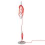 Foscarini Stehleuchte Filo Boden von Foscarini  Hellrosa RAL 3015, Eastern Coral, Weiss / Weiss