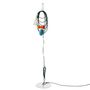 Foscarini Stehleuchte Filo Boden von Foscarini  Hellrosa RAL 3015, Teodora, Weiss / Weiss