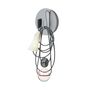 Foscarini Wandleuchte Filo von Foscarini  Hellrosa RAL 3015, Amethyst Queen, Weiss / Weiss