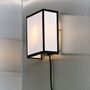 HAY Living Archetypische Wandleuchte Ava Square von Hay Weiss