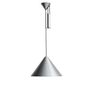 HAY Living Höhenverstellbare Pendelleuchte Compass von Hay Brushed aluminium