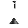 HAY Living Höhenverstellbare Pendelleuchte Compass von Hay Soft Black