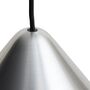HAY Living Höhenverstellbare Pendelleuchte Compass von Hay Brushed aluminium