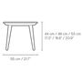 Carl_Hansen_Søn_CH011_Couchtisch_130_55cm_Dimensions_3