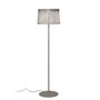 Foscarini Stehleuchte Twiggy Grid Lettura Aussenbereich von Foscarini  Hellrosa RAL 3015, Greige, Weiss / Weiss