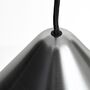 HAY Living Pendelleuchte Compass von Hay Brushed aluminium