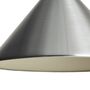 HAY Living Pendelleuchte Compass von Hay Brushed aluminium