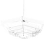 Artemide Artemide Lampada Esagonale 82 Hellrosa RAL 3015, Weiss / Weiss, DM2004B10, weiss