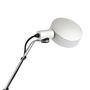 HAY Living Schreibtischleuchte Cupola von Hay Clear anodised