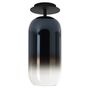 Artemide Artemide Gople Deckenleuchte Schwarz / Saphirblau