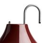HAY Living Tragbare Leuchte Mousqueton von Hay Iron Red