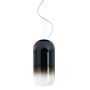 Artemide Artemide Gople Mini Pendelleuchte Hellrosa RAL 3015, Weiss / Weiss, 1406050A, blau saphir