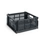 HAY Living Colour Crate Medium Square von Hay Charcoal