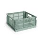 HAY Living Colour Crate Medium Square von Hay Sage green