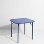 Petite Friture WEEK-END - Dining Square Table - Plain-06-Blue