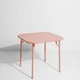 Petite Friture WEEK-END - Dining Square Table - Plain-19-Blush