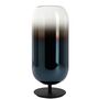 Artemide Gople Mini Tischleuchte von Artemide Schwarz / Saphirblau
