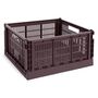 HAY Living Colour Crate Large Square von Hay	 Bordeaux
