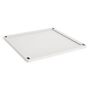 HAY Accessoires Colour Crate Lid Metal Large Plastic von Hay Off-White