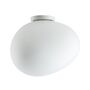 Foscarini Wandleuchte Gregg semi Parete von Foscarini  Bianco / Bianco, Gregg grande semi 1