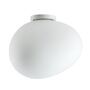 Foscarini Wandleuchte Gregg semi Parete von Foscarini  Bianco / Bianco, Gregg grande semi 2