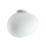 Foscarini Wandleuchte Gregg semi Parete von Foscarini  Bianco / Bianco, Gregg media semi 2