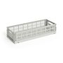 HAY Accessoires Colour Crate Mini Oblong von Hay Grey