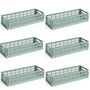HAY Accessoires Colour Crate Mini Oblong von Hay Sage green