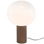 Artemide Artemide Laguna Tavolo Tischleuchte Hellrosa RAL 3015, Weiss / Weiss, Bronze - ø 37 cm