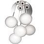Artemide Artemide Orsa Kronleuchter 5-flammig LED Pendelleuchte Transparent