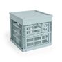 HAY Accessoires Colour Crate Cube von Hay Dusty Blue