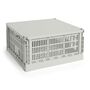 Aufbewahrungsbox Colour Crate Square L von Hay, Grey