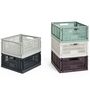 Aufbewahrungsbox Colour Crate Square L von Hay 